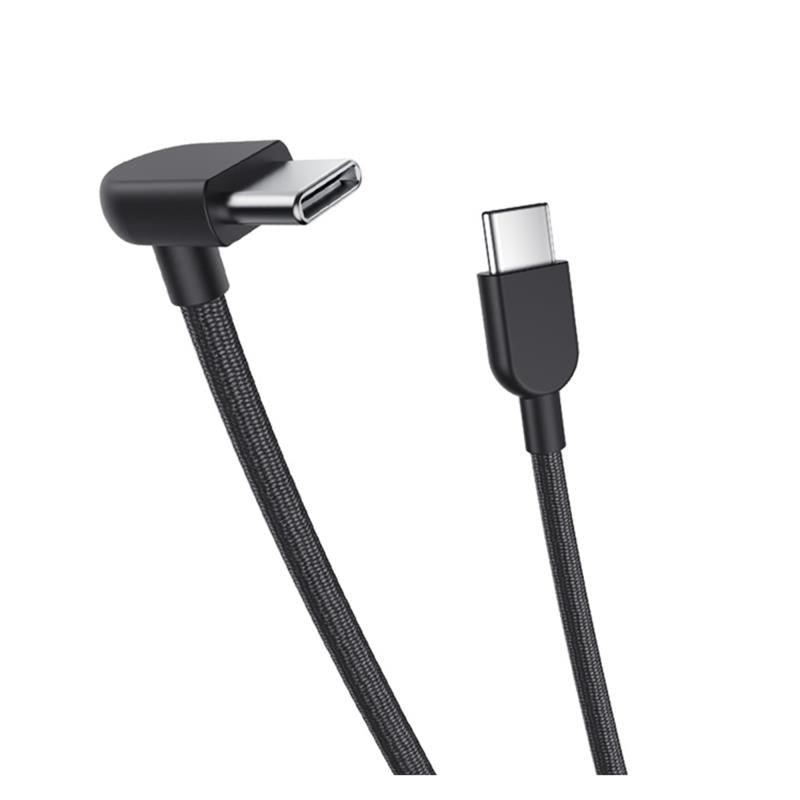 Καλώδιο Σύνδεσης USB 2.0 Xiaomi BHR08W0GL Braided USB C σε USB C 60W 3A 0.1m Σκούρο Γκρι