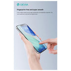 Tempered Glass Crystal Diamond Hardness Devia Apple iPhone 17 με Βοηθητικό Εργαλείο Van Μαύρο (1 τεμ.)