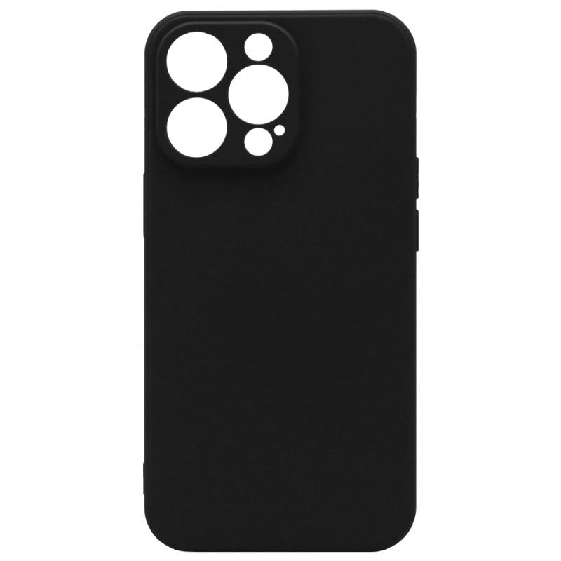 Θήκη Liquid Silicon inos Apple iPhone 13 Pro L-Cover Μαύρο