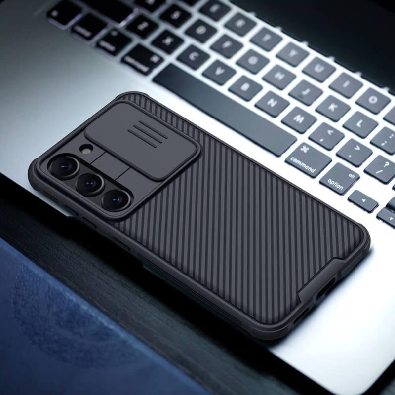 Θήκη Soft TPU & PC Nillkin Samsung Galaxy S23 Plus 5G Camshield Pro Μαύρο