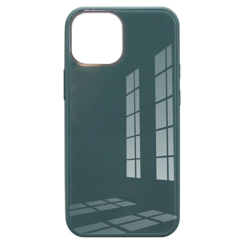 Θήκη TPU & Glass inos Apple iPhone 13 mini CamGuard Πράσινο
