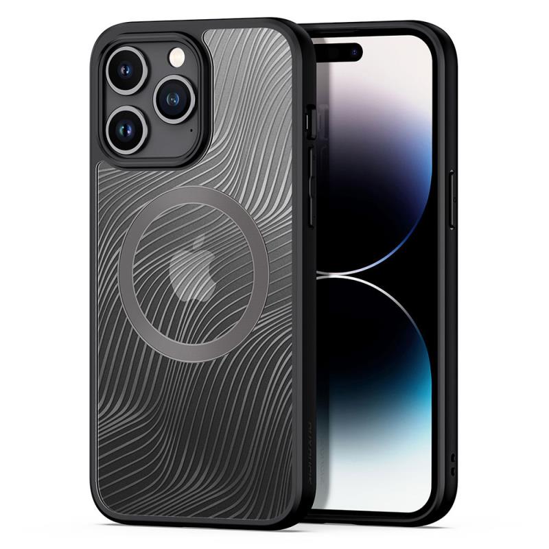 Θήκη TPU & PC Dux Ducis Aimo Magnetic MagSafe Apple iPhone 15 Pro Μαύρο