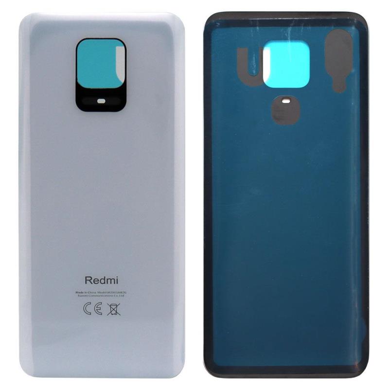 Καπάκι Μπαταρίας Xiaomi Redmi Note 9 Pro/ Note 9S Λευκό (OEM)