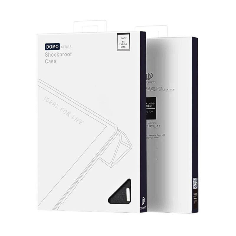 Θήκη TPU Flip Shock Proof Dux Ducis Domo Samsung Galaxy Tab S6 Lite 10.4" (2022/2024) Wi-Fi/ 4G Μαύρο