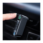Bluetooth Audio Receiver AUX mini jack Baseus Qiyin WXQY-01 για Αυτοκίνητο & Άλλες Συσκευές Μαύρο