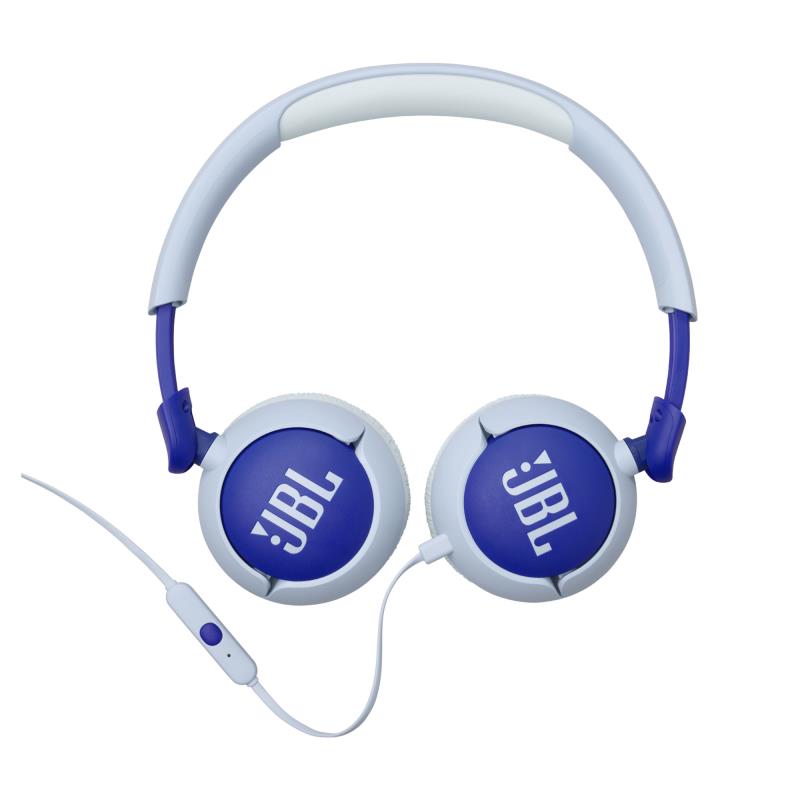 Ενσύρματα Ακουστικά Κεφαλής JBL JR320 για Παιδιά Μπλε