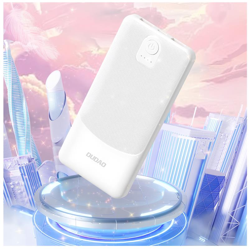 Φορτιστής Ανάγκης Dudao K10Pro 10W 20000mAh Λευκό