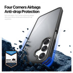 Θήκη TPU & PC Dux Ducis Samsung Galaxy A16 4G/ 5G/ A17 5G Yind Μαύρο