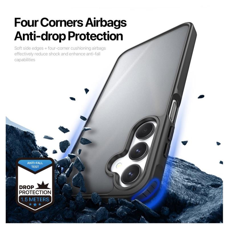 Θήκη TPU & PC Dux Ducis Samsung Galaxy A16 4G/ 5G/ A17 5G Yind Μαύρο