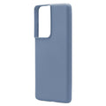 Θήκη Liquid Silicon inos Samsung G998 Galaxy S21 Ultra 5G L-Cover Γκρι-Μπλε