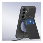 Θήκη Δερμάτινη Dux Ducis Samsung Galaxy S24 5G 3 σε 1 Magnetic με Stand Rafi II Μαύρο
