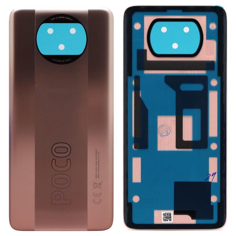 Καπάκι Μπαταρίας Xiaomi Poco X3 Pro Χρυσό (Original)