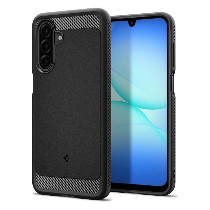 Θήκη Soft TPU Spigen Samsung Galaxy A17 4G/ 5G Rugged Armor Μαύρο