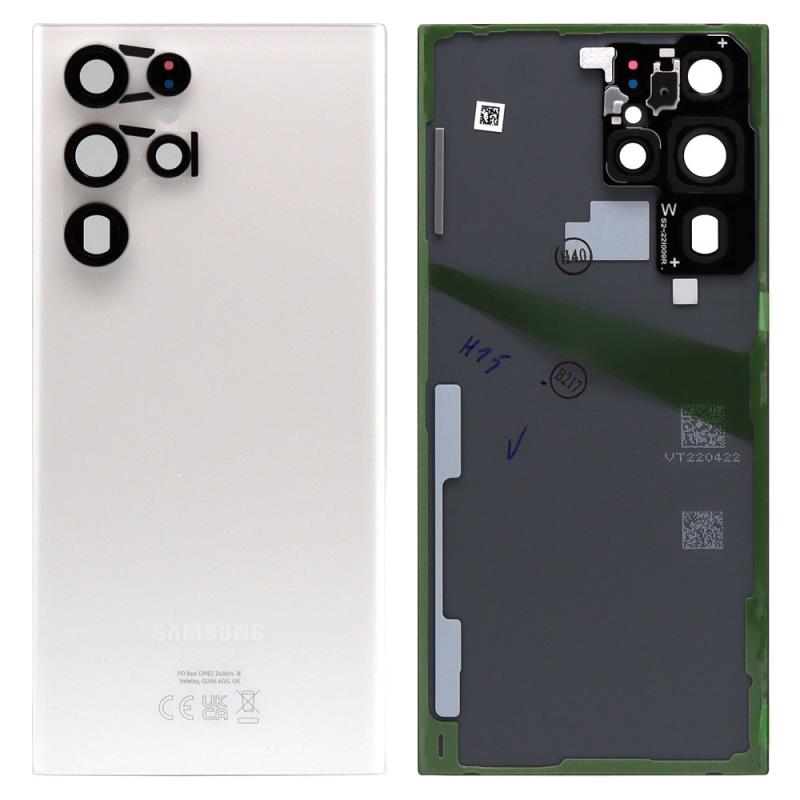 Καπάκι Μπαταρίας Samsung S908B Galaxy S22 Ultra 5G Λευκό (Original)