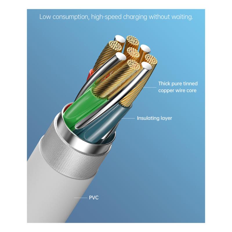 Καλώδιο Σύνδεσης USB 2.0 Devia EC151 USB C σε USB C 15W 1m Kintone Λευκό
