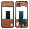 Μεσαίο Πλαίσιο Samsung A405F Galaxy A40 Κοραλί (Original)