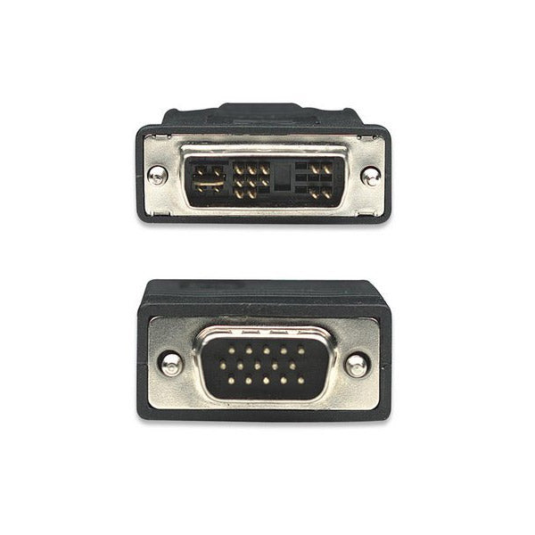 Καλώδιο DVI-A - VGA M/M 1.8m Manhattan