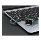Θήκη TPU & PC Devia Sport Apple Watch 7/ 8/ 9 41mm Shock Proof Πράσινο
