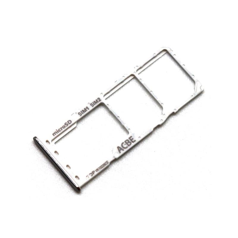 Βάση Κάρτας Sim & SD Samsung A325F Galaxy A32 4G Λευκό (Original)