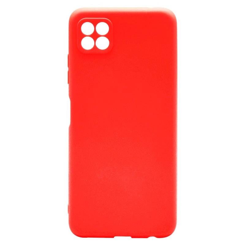 Θήκη Soft TPU inos Samsung A226 Galaxy A22 5G S-Cover Κόκκινο