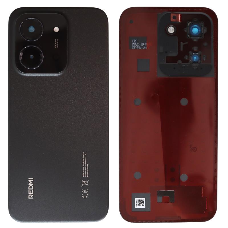 Καπάκι Μπαταρίας Redmi 15C EU Version Μαύρο (OEM)