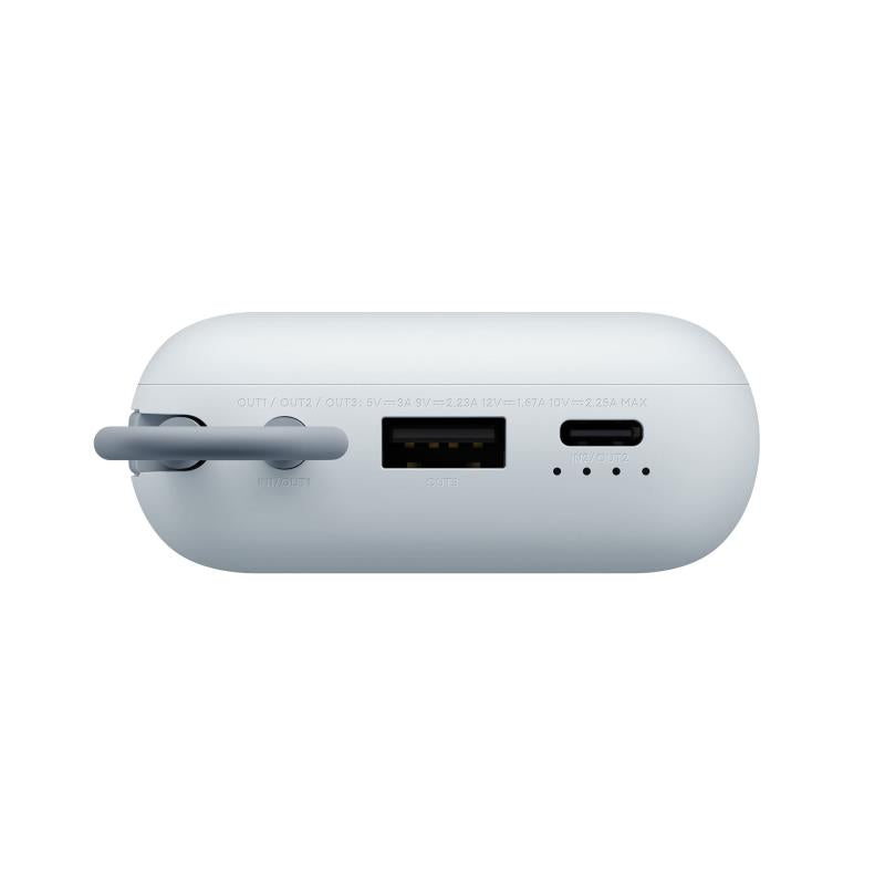 Φορτιστής Ανάγκης Xiaomi BHR9073GL 22.5W 10000mAh με Ενσωματωμένο Καλώδιο Γαλάζιο