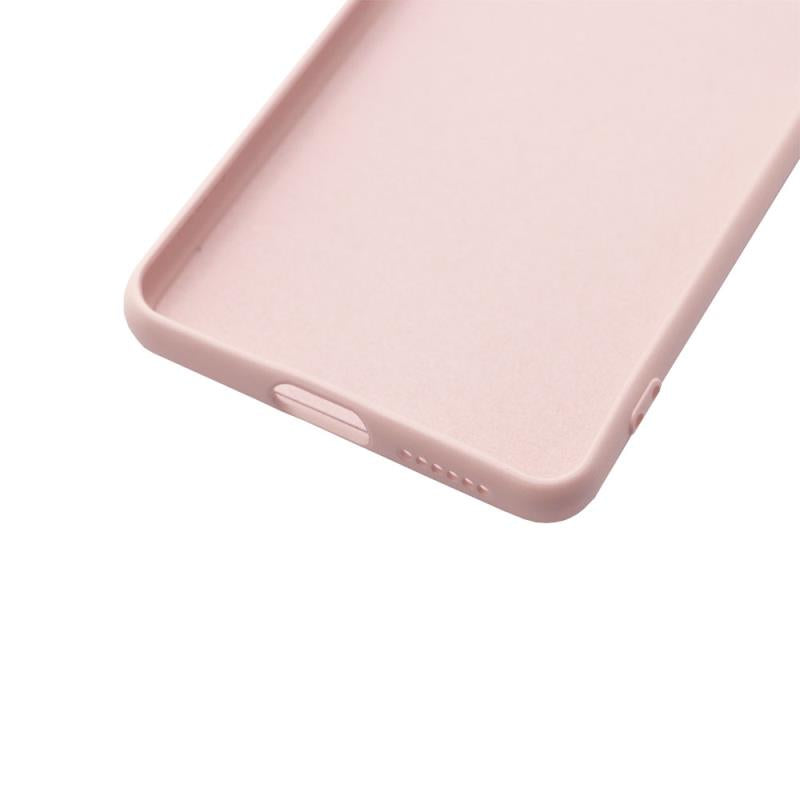 Θήκη Liquid Silicon inos Xiaomi 11T 5G / 11T Pro 5G L-Cover Σομόν