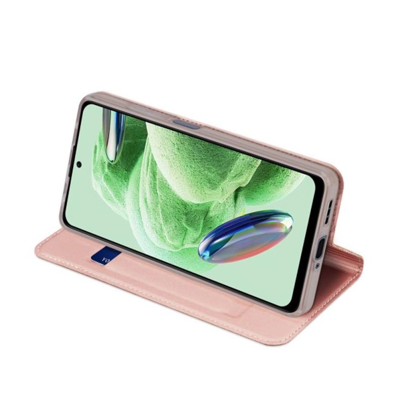 Θήκη Flip Dux Ducis Xiaomi Poco X5 5G/ Redmi Note 12 5G Skin Pro Ροζ