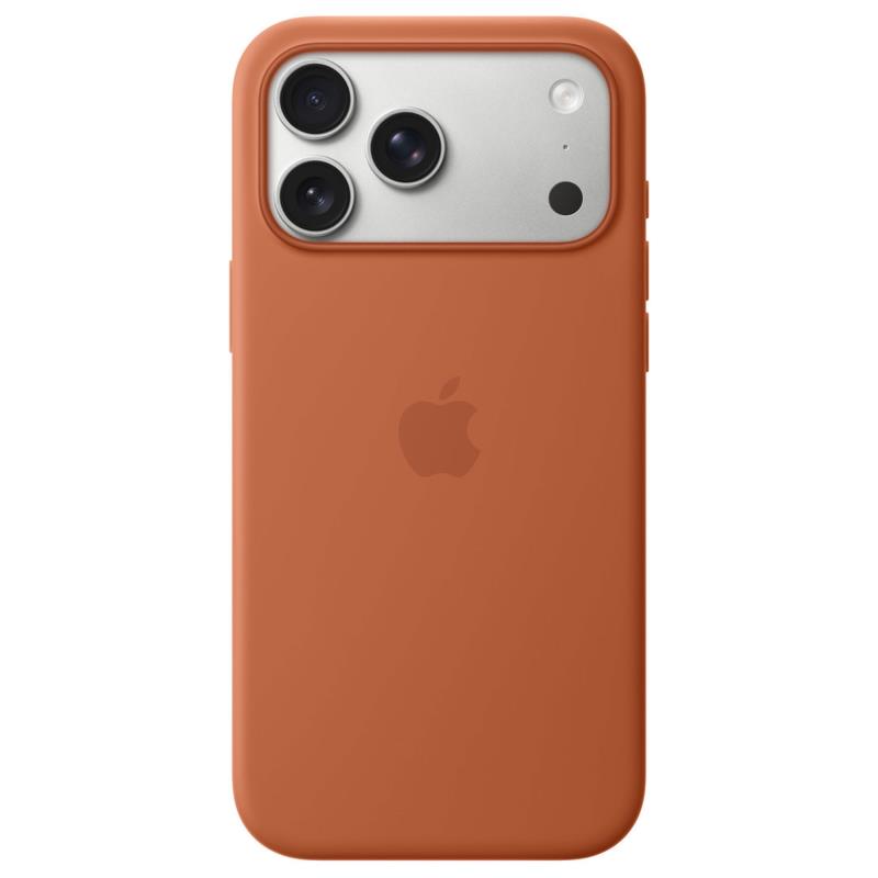 Θήκη Silicon με MagSafe Apple MGFQ4 iPhone 17 Pro Max Καφέ