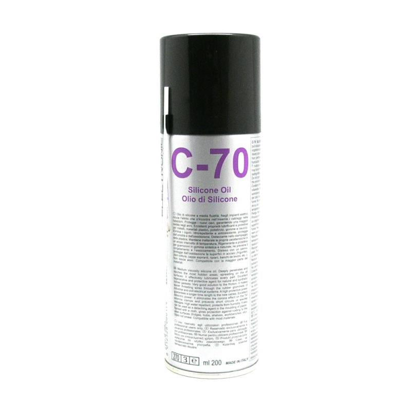 Σπρέι Λιπαντικό Λαδιού Σιλικόνης Due-Ci C-70 200ml
