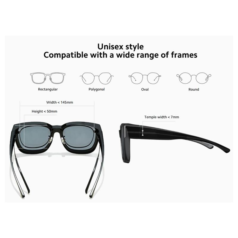 Γυαλιά Ηλίου Xiaomi Polarized Fitover Sunglasses Μαύρο
