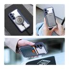 Θήκη Flip Dux Ducis Samsung Galaxy S24 5G Magnetic Wallet με Stand Skin X Pro Μπλε