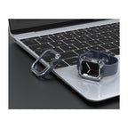 Θήκη TPU & PC Devia Sport Apple Watch 7/ 8/ 9 45mm Shock Proof Σκούρο Μπλε