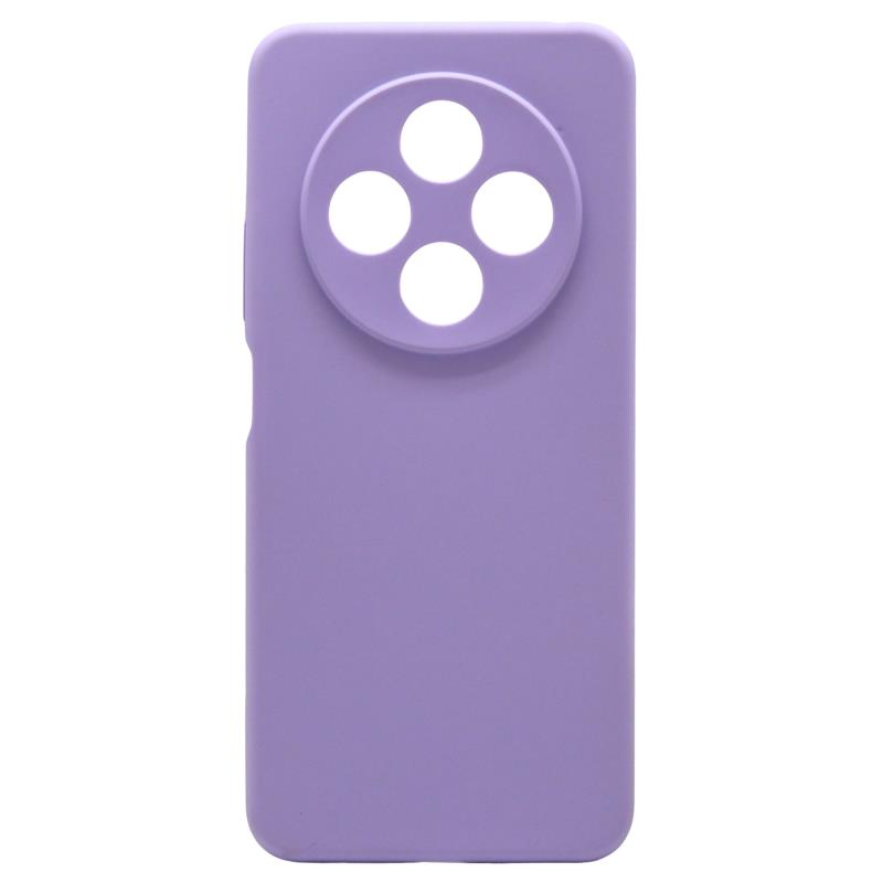 Θήκη Liquid Silicon inos Xiaomi Poco C75/ Redmi 14C Velvet Βιολετί