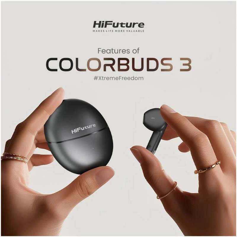 True Wireless Ακουστικά Bluetooth HiFuture Colorbuds 3 Λευκό