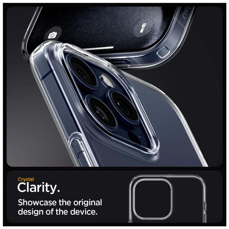 Θήκη TPU Spigen Liquid Crystal Apple iPhone 15 Pro Διάφανο