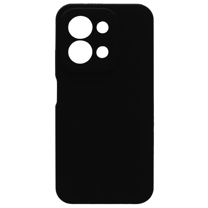 Θήκη Liquid Silicon inos Xiaomi Poco C85/ Redmi 15C 4G/ Redmi 15C 5G Velvet Μαύρο