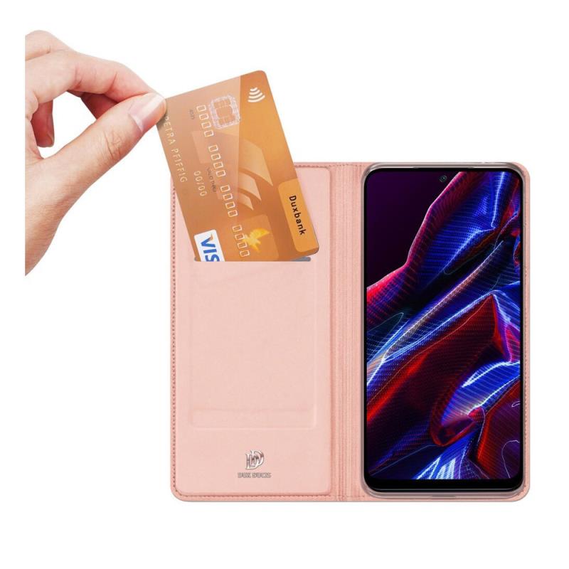 Θήκη Flip Dux Ducis Xiaomi Poco X5 5G/ Redmi Note 12 5G Skin Pro Ροζ