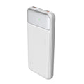 Φορτιστής Ανάγκης Devia EP198 22.5W 10000mAh Full Compatible με Ψηφιακή Οθόνη Smart Λευκό