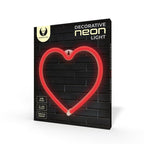 Neon LED Forever Light LNEO7 HEART (USB/Μπαταρίας & On/Off) Κόκκινο