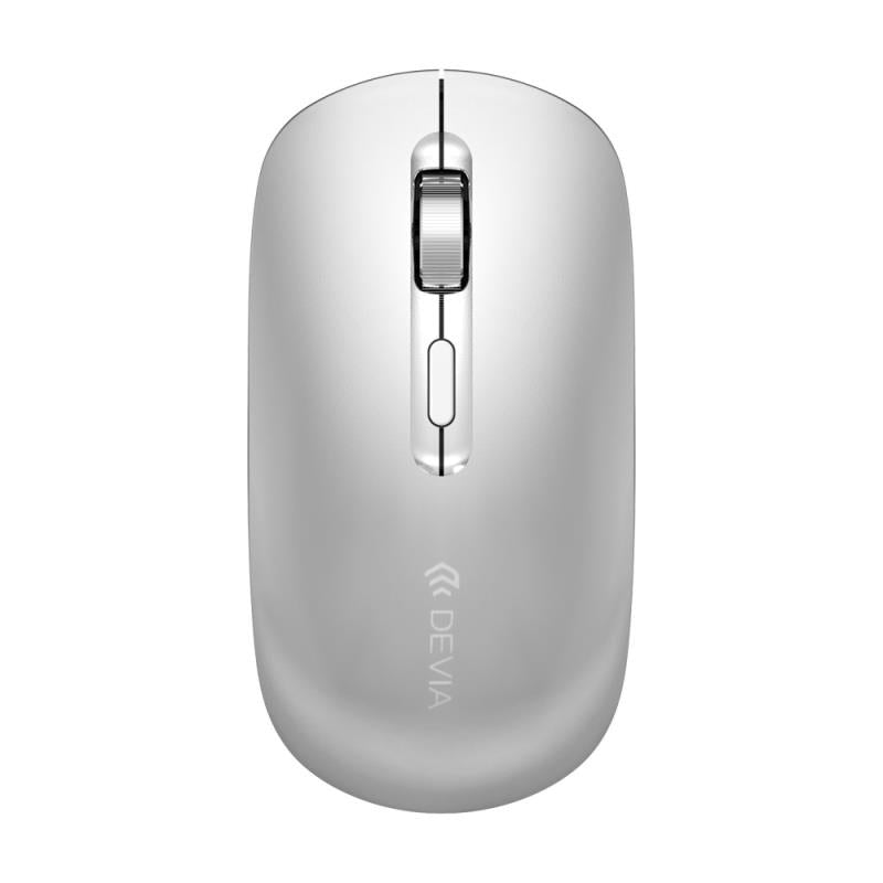 Ασύρματο Ποντίκι Devia EL245 2.4G Dual Mode Silent Lingo Ασημί