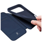 Θήκη Flip Dux Ducis Apple iPhone 18 Pro/ 17 Pro Skin Pro Μπλε