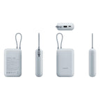 Φορτιστής Ανάγκης Xiaomi BHR9073GL 22.5W 10000mAh με Ενσωματωμένο Καλώδιο Γαλάζιο