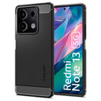 Θήκη Soft TPU Spigen Rugged Armor Xiaomi Redmi Note 13 5G  Μαύρο
