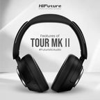 Ασύρματα Ακουστικά Κεφαλής HiFuture Tour Mk II Μαύρο