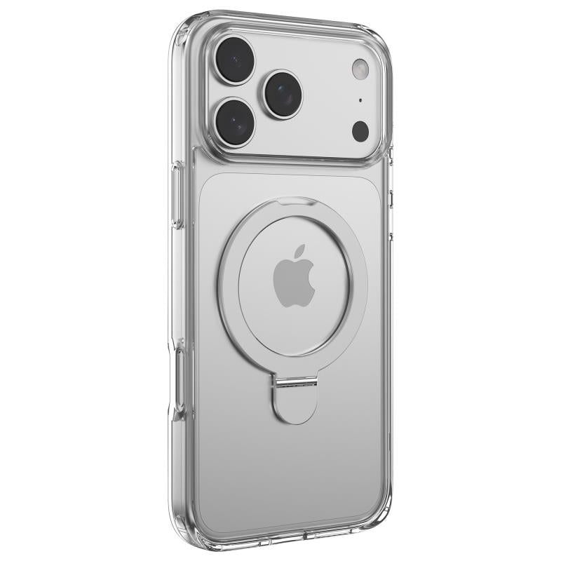 Θήκη TPU & PC Devia Apple iPhone 17 Pro Max Magnetic Shock Proof Clean με Stand Διάφανο