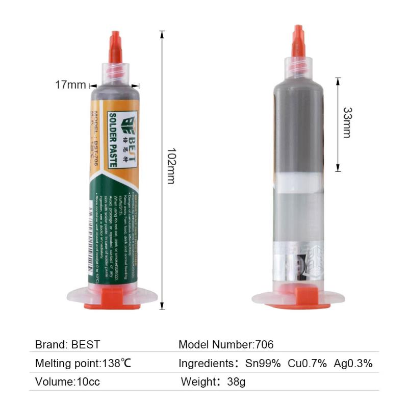 Βοηθητική Πάστα Συγκόλλησης Flux Best BST-706