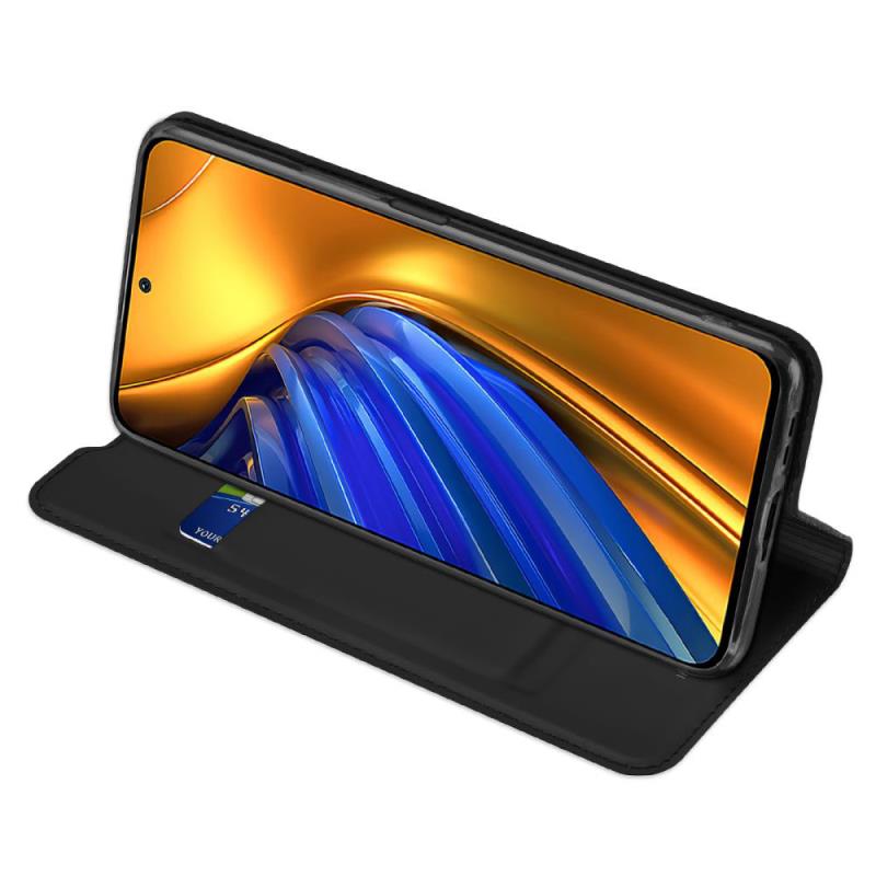 Θήκη Flip Dux Ducis Xiaomi Poco F4 5G Skin Pro Μαύρο
