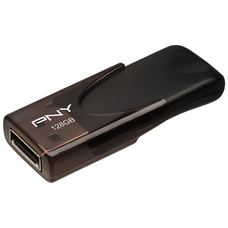 USB 2.0 Flash Disk PNY Attaché 4 USB A 128GB Μαύρο