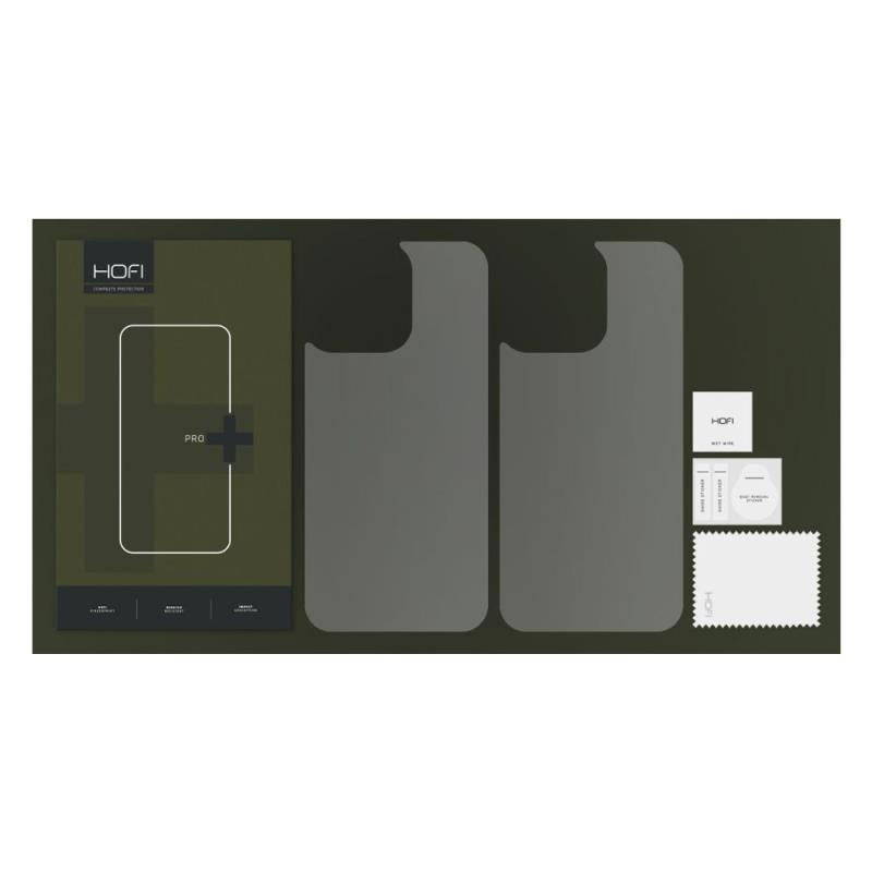 Hybrid Nano Glass Back Protector Hofi HydroFlex Pro+ Apple iPhone 14 Plus Διάφανο (2 τεμ.)